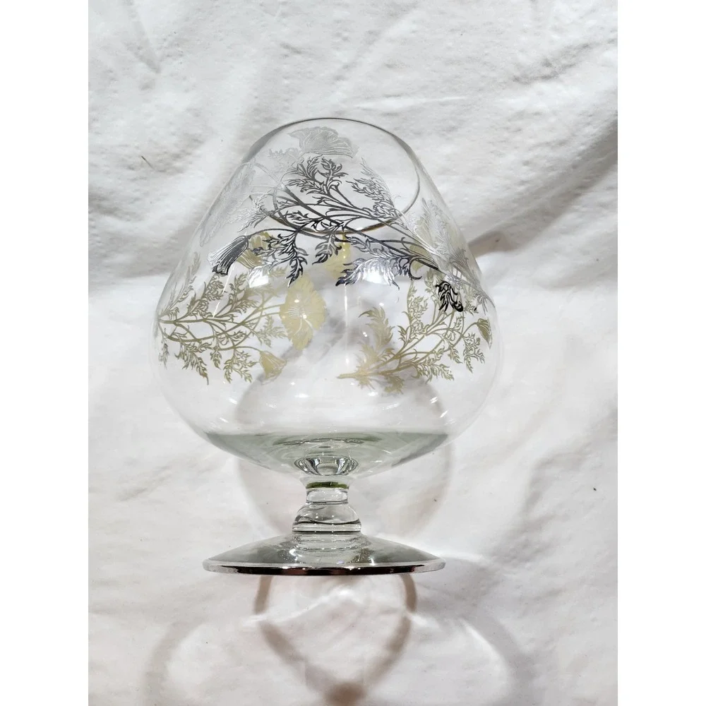 Large, Silver City Glass Co.-X-Large Brandy Snifter or Cocktail Mixer, Sterling